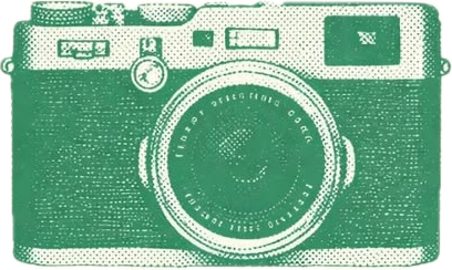 Illustrated camera